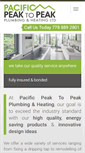 Mobile Screenshot of pacificpeakplumbing.ca